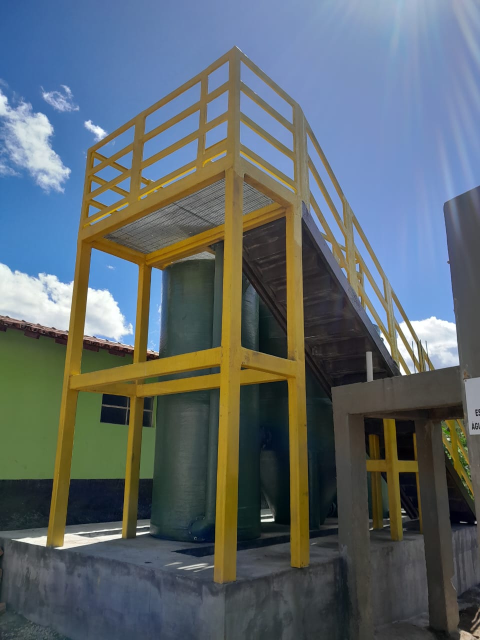 Escadas e Passarelas em PRFV